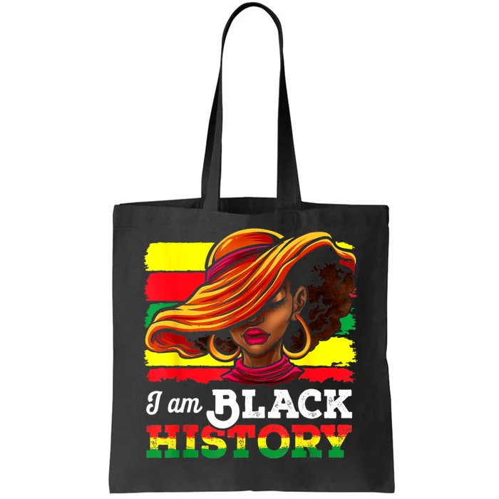 I Am Black History Month African American For Womens Tote Bag