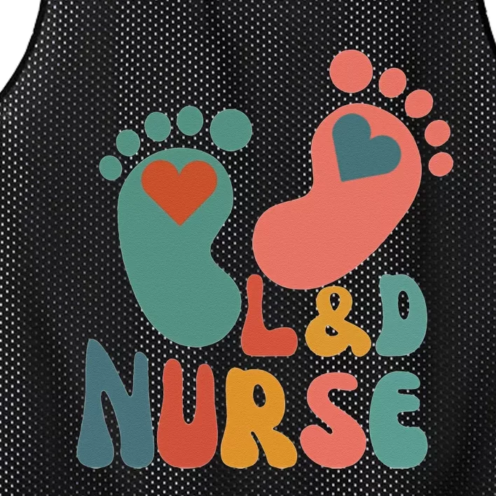 Its A Beautiful Day In The Laborhood L&D Nurse Mesh Reversible Basketball Jersey Tank