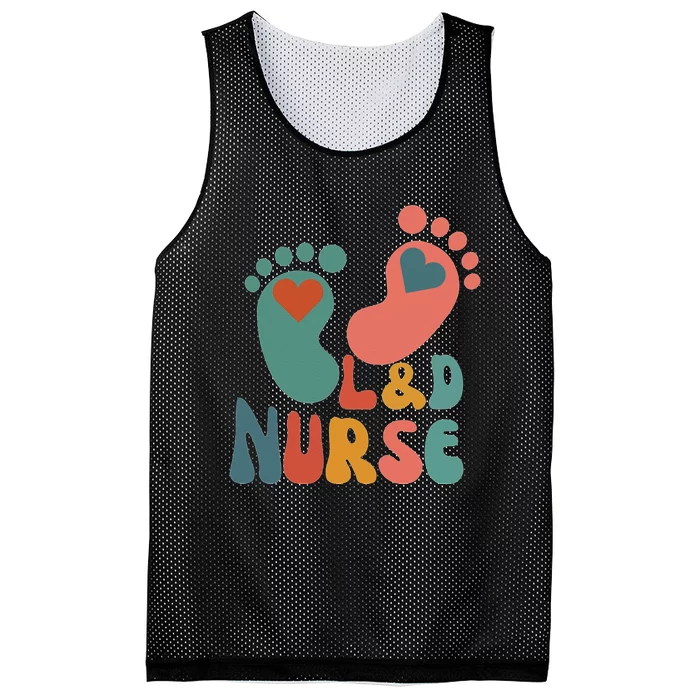 Its A Beautiful Day In The Laborhood L&D Nurse Mesh Reversible Basketball Jersey Tank