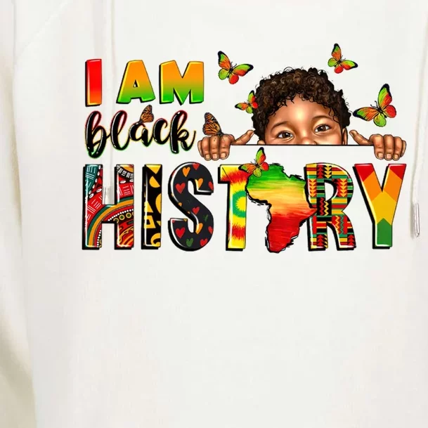 I Am Black History Juneteenth 1865 Celebrating Freedom Day Funny Gift Womens Funnel Neck Pullover Hood