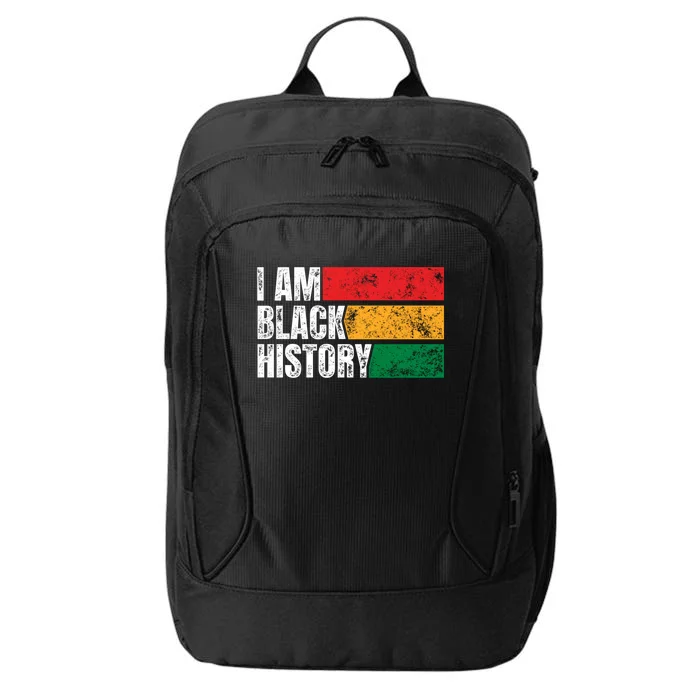 I Am Black History Month Funny Vintage Junenth Freedom Great Gift City Backpack