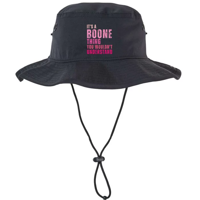 ItS A Boone Thing You WouldnT Understand Vintage Legacy Cool Fit Booney Bucket Hat