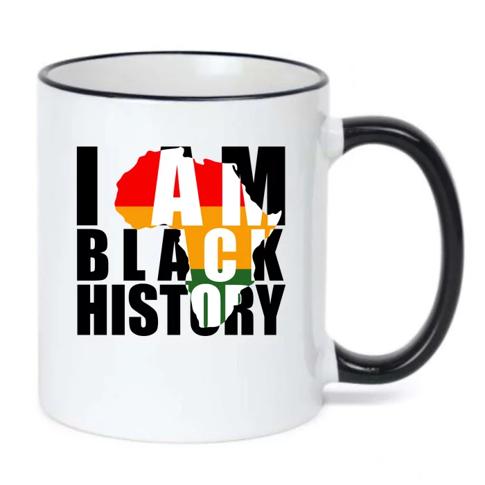 I Am Black History Month Pride Black Color Changing Mug