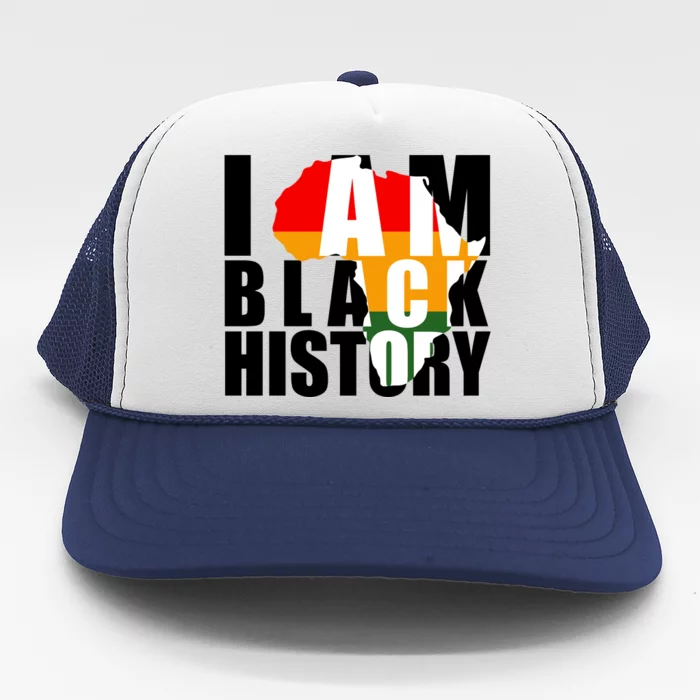 I Am Black History Month Pride Trucker Hat