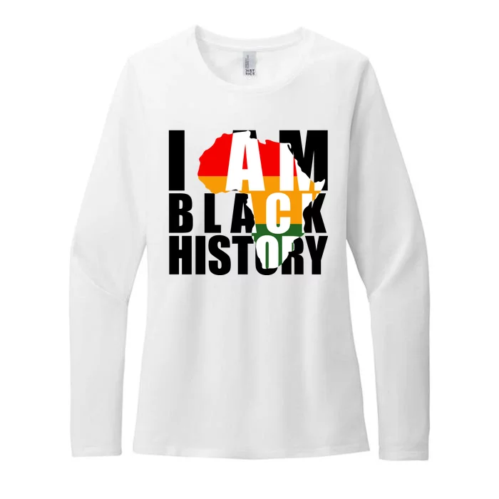 I Am Black History Month Pride Womens CVC Long Sleeve Shirt