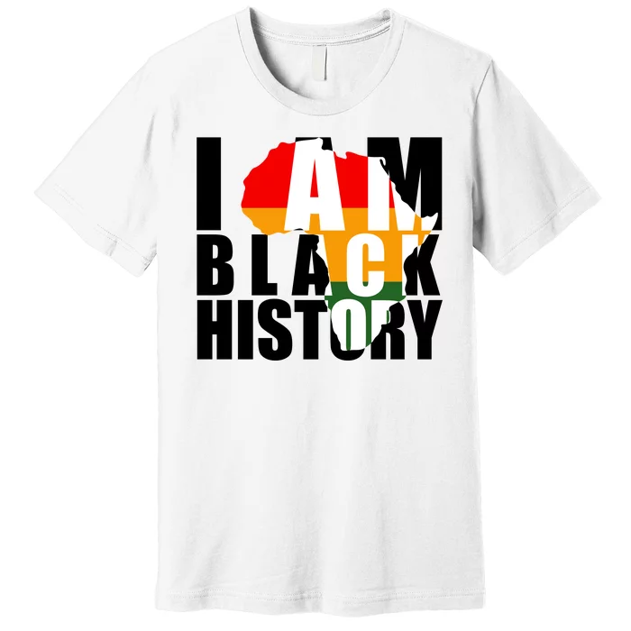 I Am Black History Month Pride Premium T-Shirt