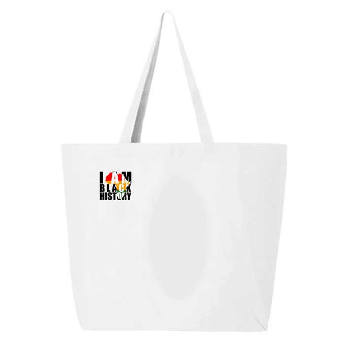 I Am Black History Month Pride 25L Jumbo Tote