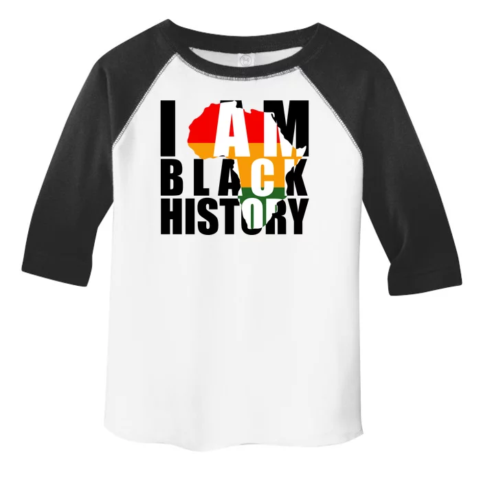 I Am Black History Month Pride Toddler Fine Jersey T-Shirt