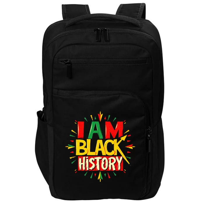 I Am Black History Month African American Impact Tech Backpack