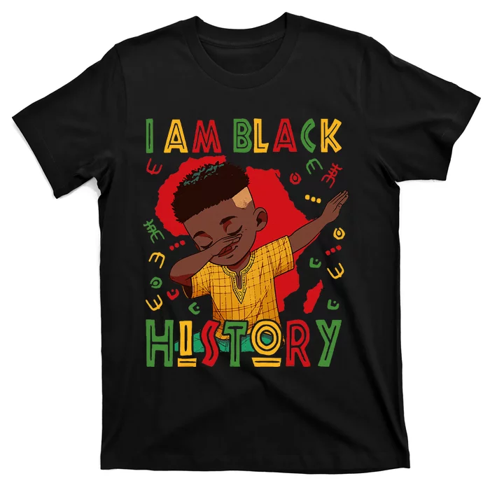 I Am Black History Boy Black History Month T-Shirt