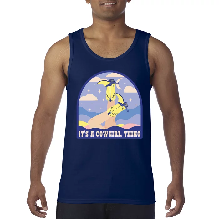 It's A Cowgirl Thing Cute Tank Top