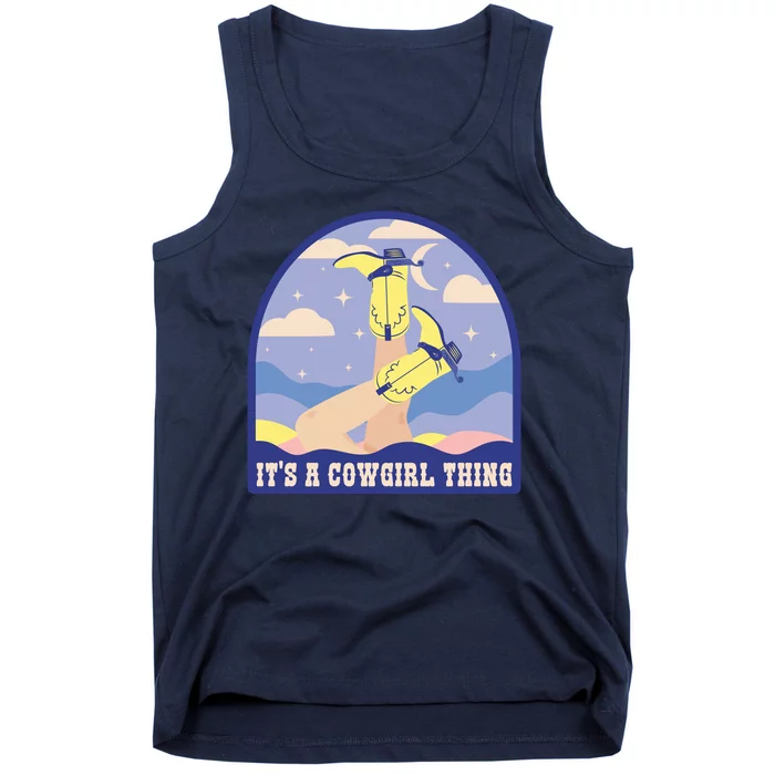 It's A Cowgirl Thing Cute Tank Top