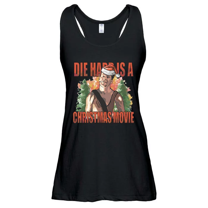 Is A Christmas Movie Holiday Season Ladies Essential Flowy Tank