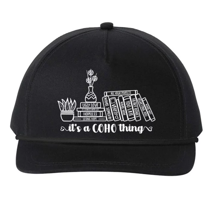 It's A Coho Thing Snapback Five-Panel Rope Hat