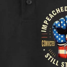 Impeached Arrested Convicted Shot Still Standing Design Dry Zone Grid Performance Polo