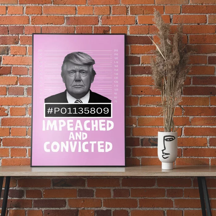 Impeached And Convicted Felon 45 Poster