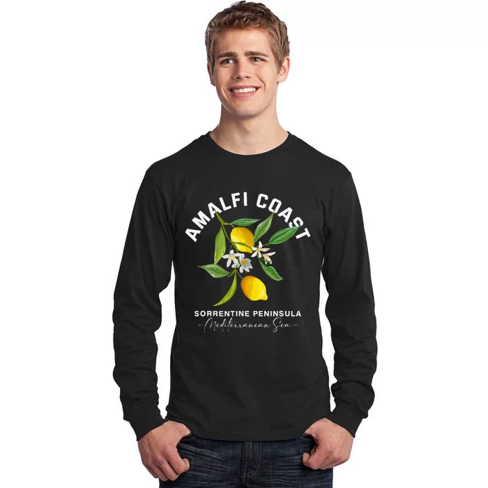 Italia Amalfi Coast Sorrento Travel Tall Long Sleeve T-Shirt