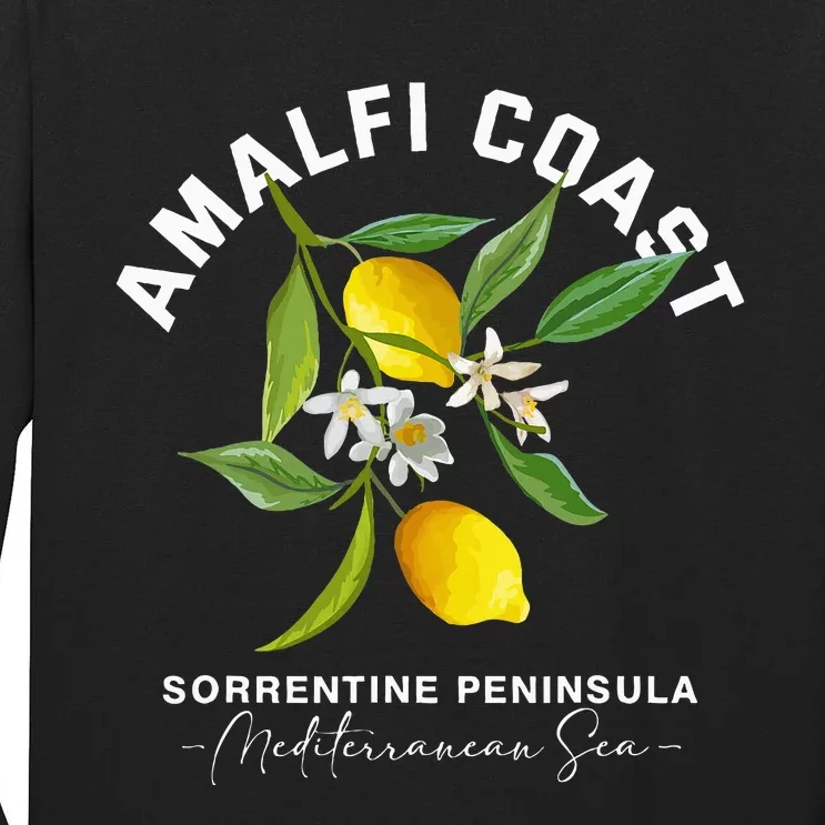 Italia Amalfi Coast Sorrento Travel Tall Long Sleeve T-Shirt