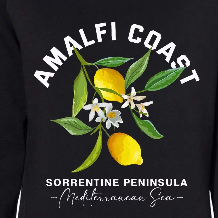 Italia Amalfi Coast Sorrento Travel Womens California Wash Sweatshirt