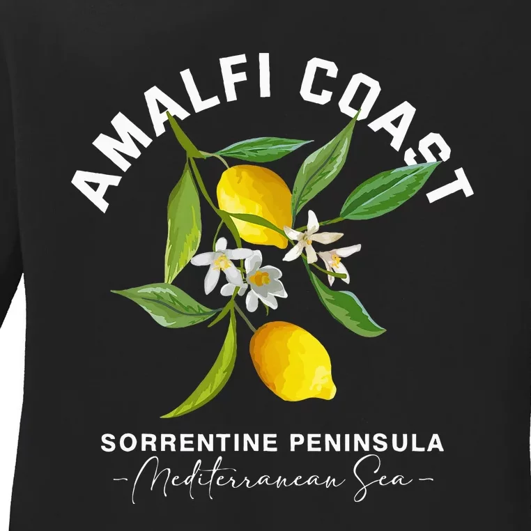 Italia Amalfi Coast Sorrento Travel Ladies Long Sleeve Shirt