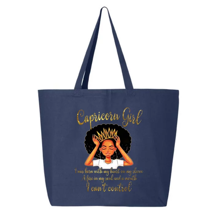 Im A Capricorn Funny Birthday Gift Queen Gift 25L Jumbo Tote