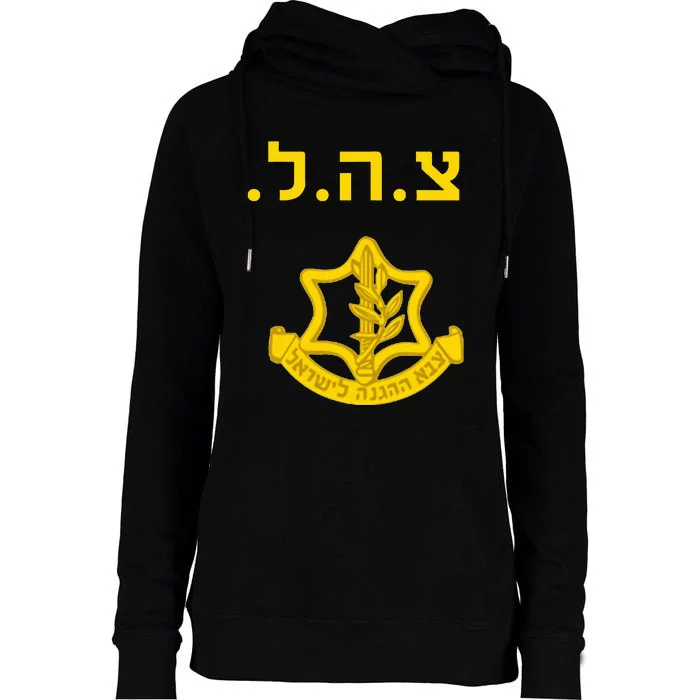 Israeli Army Combat Training Krav Maga Womens Funnel Neck Pullover Hood