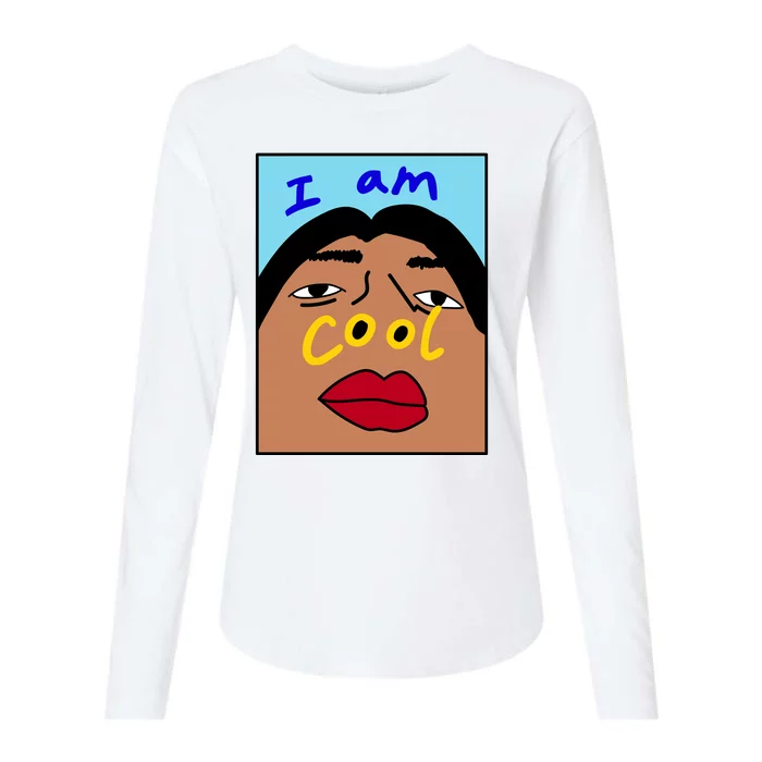 I Am Cool Nostrils Meme Womens Cotton Relaxed Long Sleeve T-Shirt