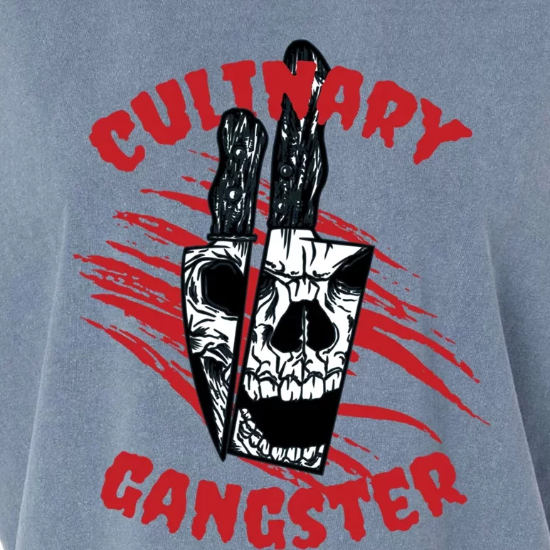 Im A Culinary Gangster Comd Sous Chef Meaningful Gift Garment-Dyed Women's Muscle Tee