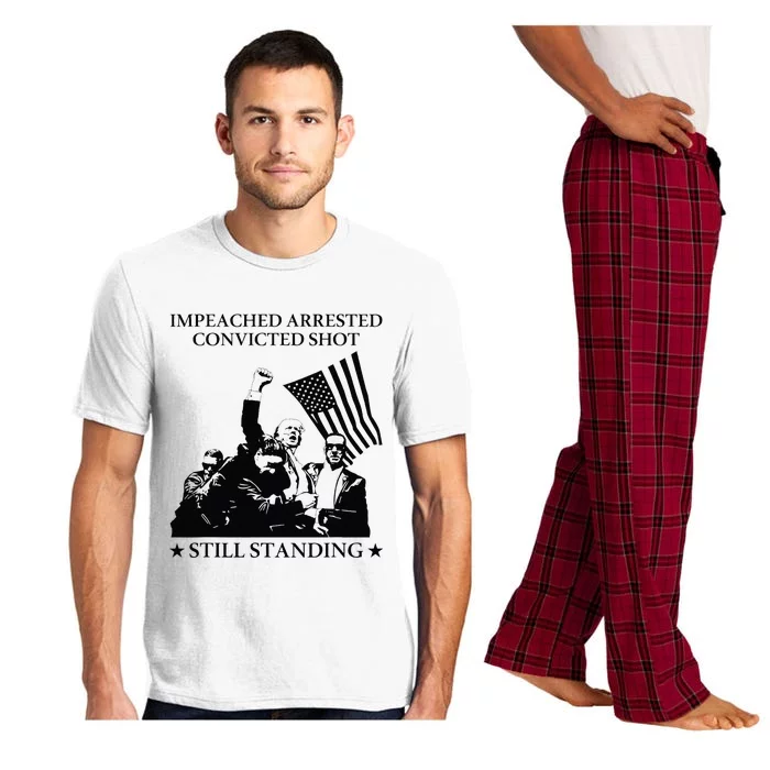 Impeached Arrested Convicted Shot Still Standing Pajama Set