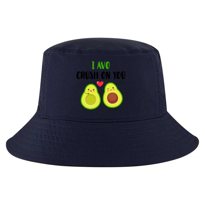 I Avo Crush On You Valentine And Love Adorable Avocado Cute Gift Cool Comfort Performance Bucket Hat