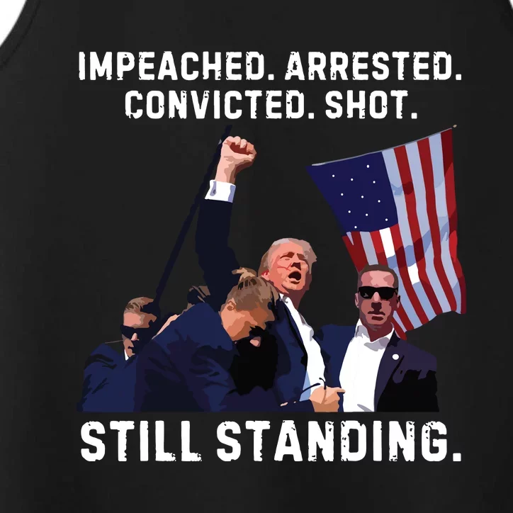 Impeached Arrested Convicted Shot Still Standing Trump 2024 Performance Tank