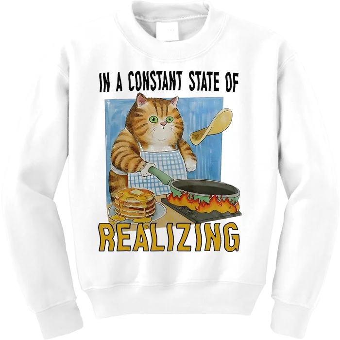 In A Constant State Of Realizing Kids Sweatshirt