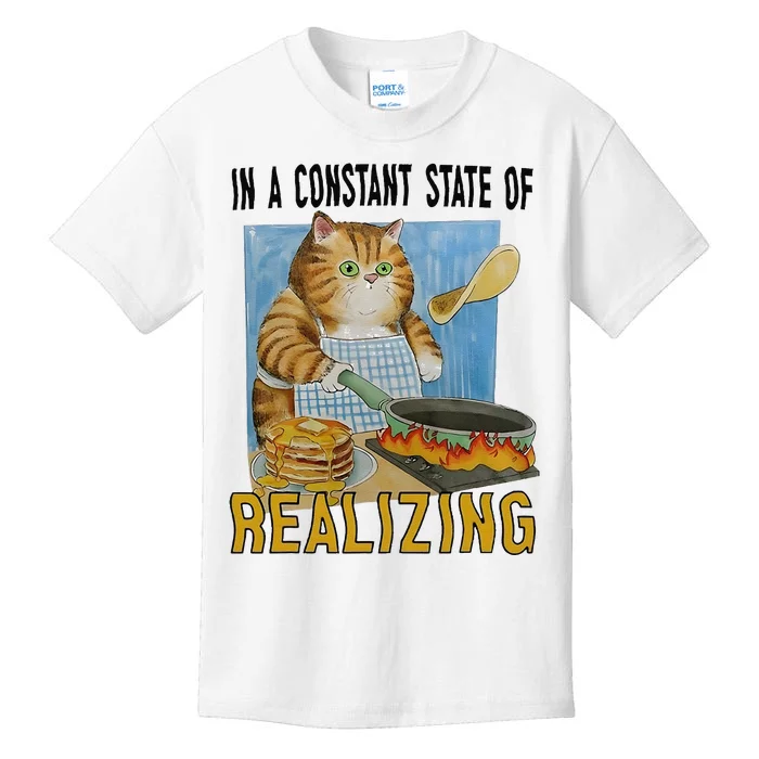 In A Constant State Of Realizing Kids T-Shirt