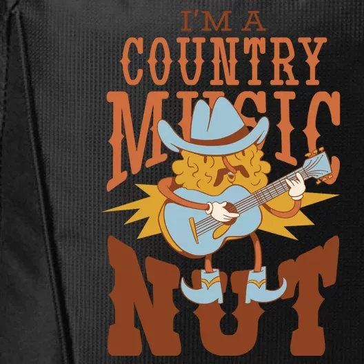 I'm A Country Music Nut Funny City Backpack