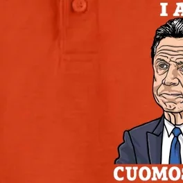 I Am Cumosexual Funny Anti Andrew Cuomo Dry Zone Grid Performance Polo