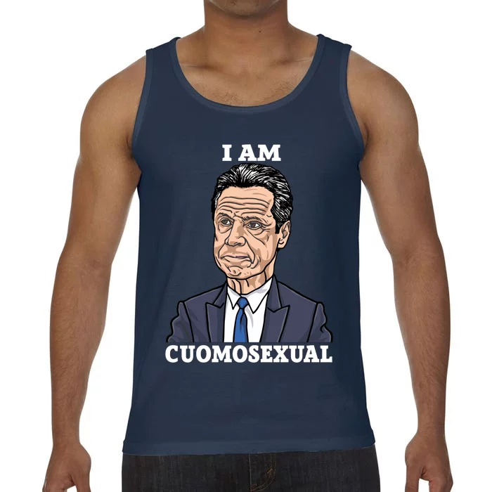 I Am Cumosexual Funny Anti Andrew Cuomo Comfort Colors® Tank Top