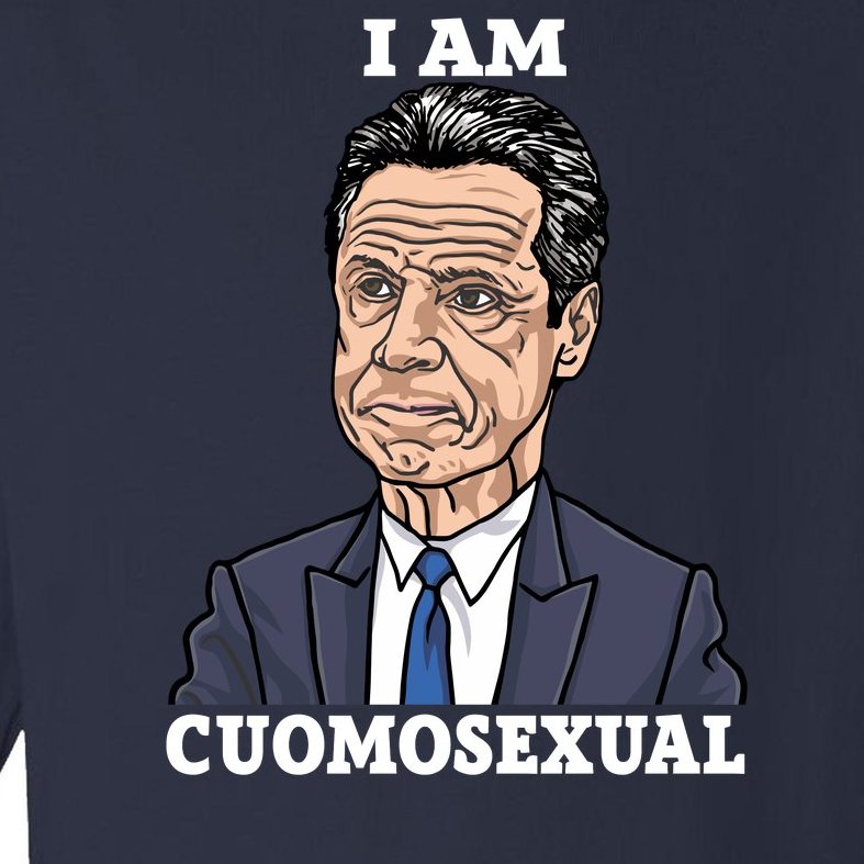 I Am Cumosexual Funny Anti Andrew Cuomo Toddler Long Sleeve Shirt