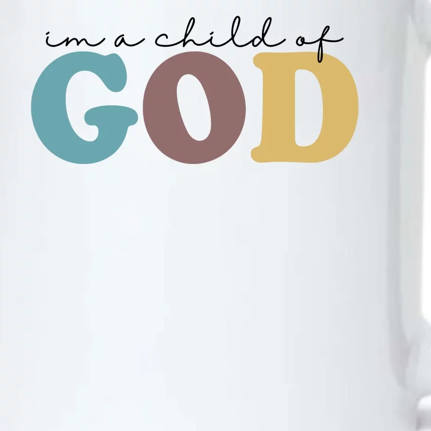 Im A Child Of God Christianity Black Color Changing Mug