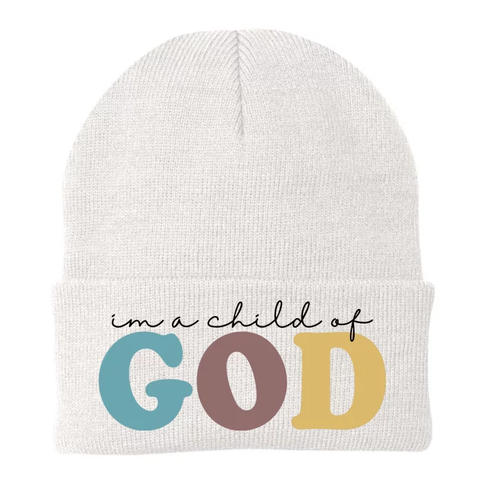 Im A Child Of God Christianity Knit Cap Winter Beanie