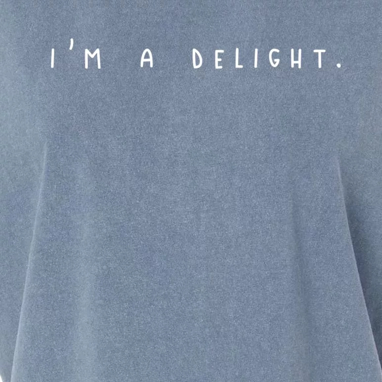 I'm A Delight Garment-Dyed Women's Muscle Tee