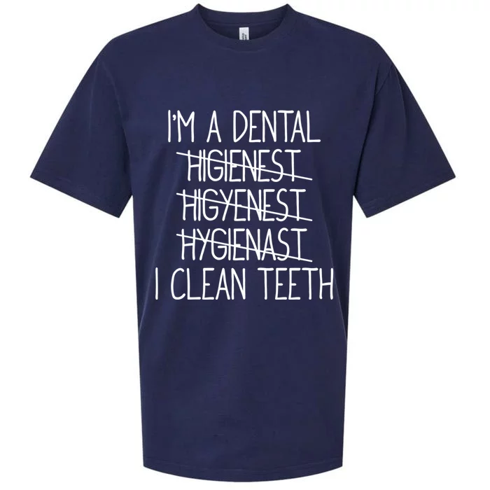 Im A Dental Hygienist Funny Dental Hygienist Graduation Gift Sueded Cloud Jersey T-Shirt