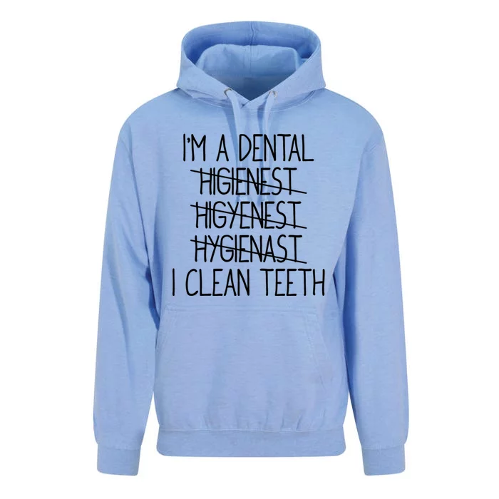 Im A Dental Hygienist Funny Dental Hygienist Graduation Gift Unisex Surf Hoodie