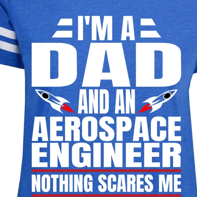 IM A Dad And Aerospace Engineer Gift Enza Ladies Jersey Football T-Shirt