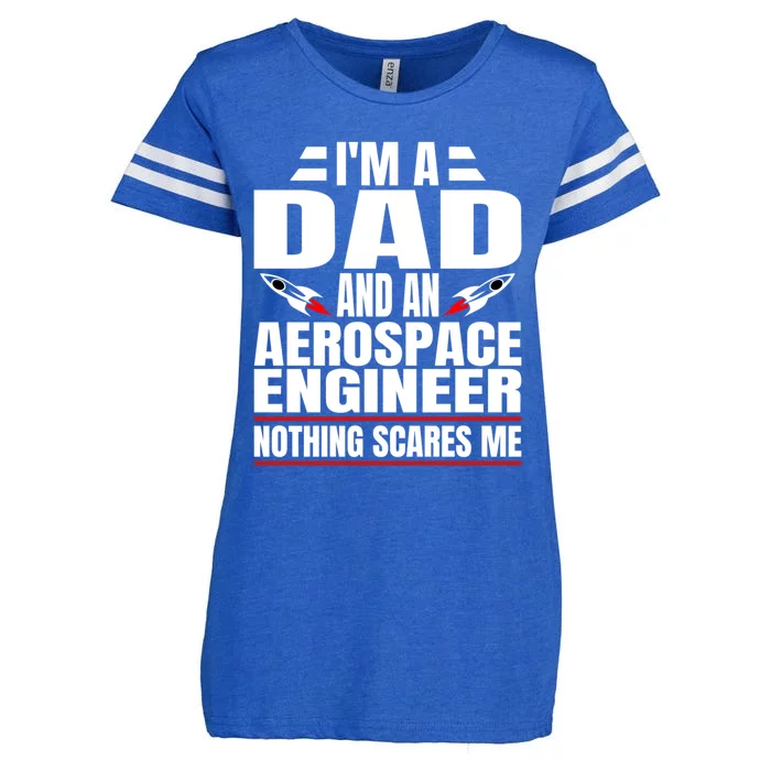 IM A Dad And Aerospace Engineer Gift Enza Ladies Jersey Football T-Shirt