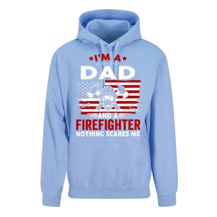 I'm A Dad And A Firefighter Unisex Surf Hoodie