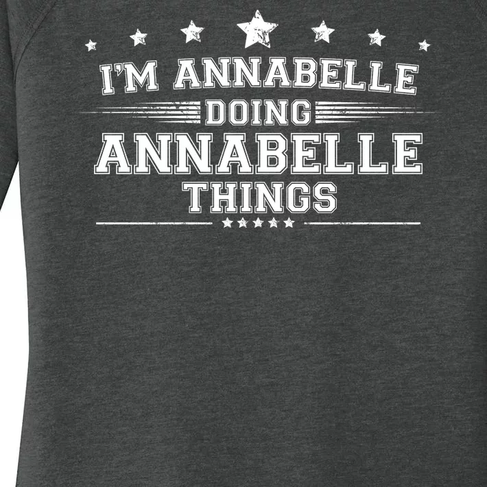 Im Annabelle Doing Annabelle Things Women's Perfect Tri Tunic Long Sleeve Shirt