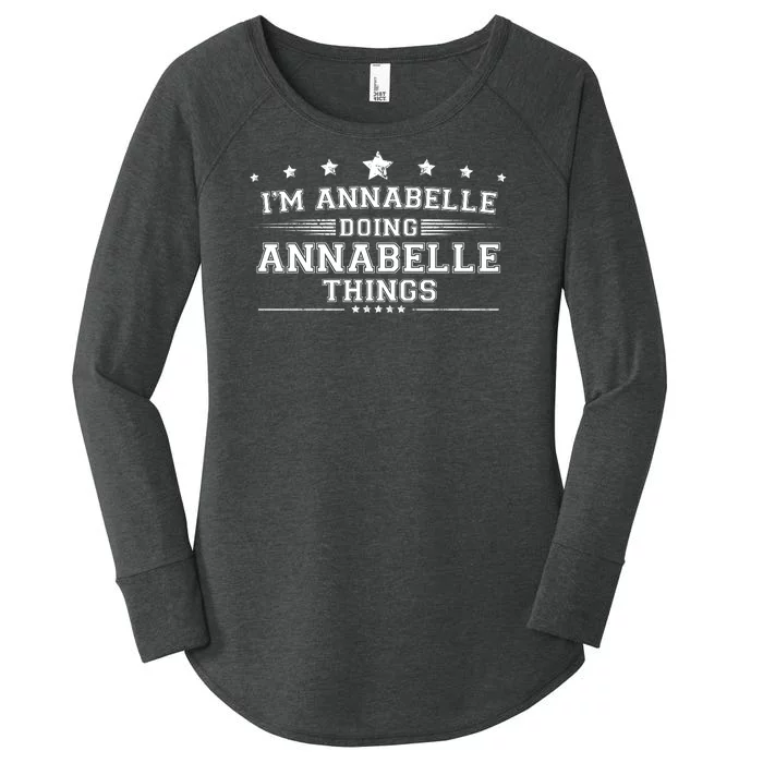 Im Annabelle Doing Annabelle Things Women's Perfect Tri Tunic Long Sleeve Shirt