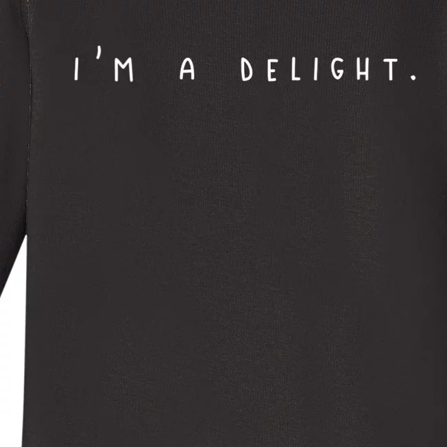 Im A Delight Baby Long Sleeve Bodysuit