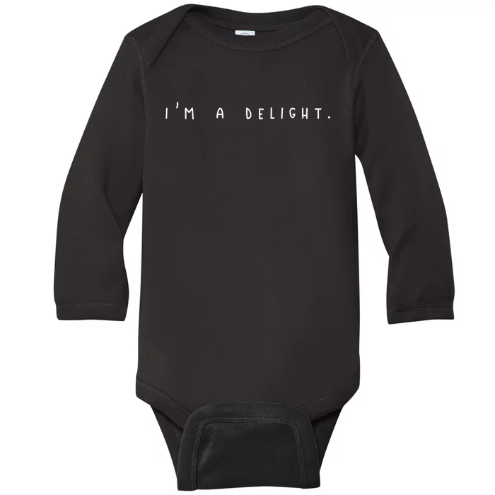 Im A Delight Baby Long Sleeve Bodysuit