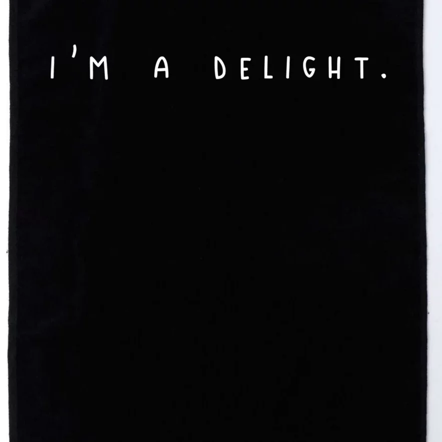 Im A Delight Platinum Collection Golf Towel